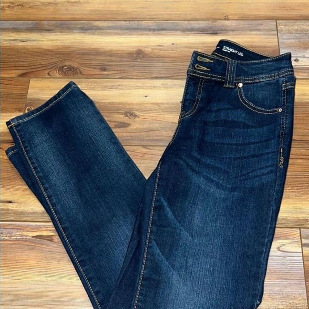 Inc straight leg jeans 0